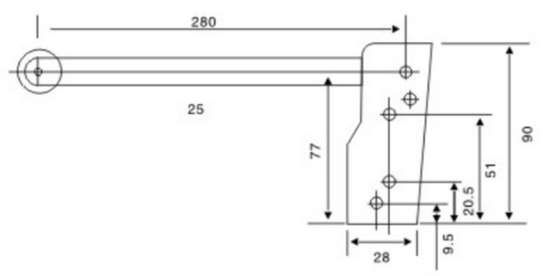 stainless steel door coordinator 2